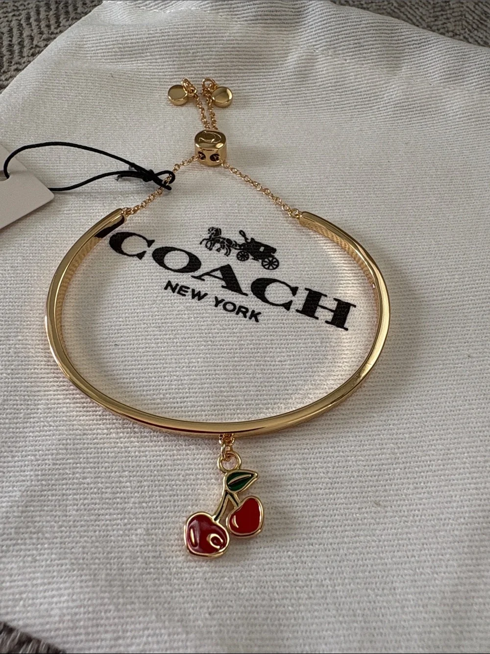 Coach Cherry Bracelet